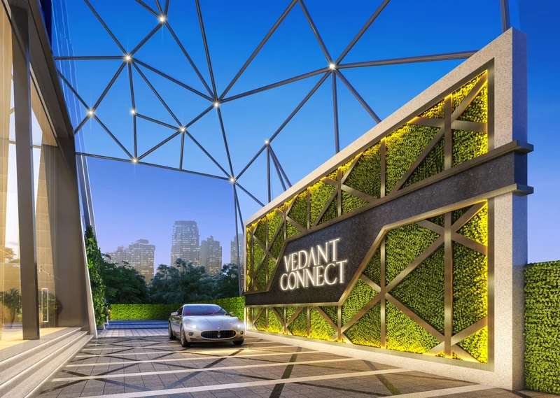 Tharwani Vedant Connect Grade A Offices in Kalyan
